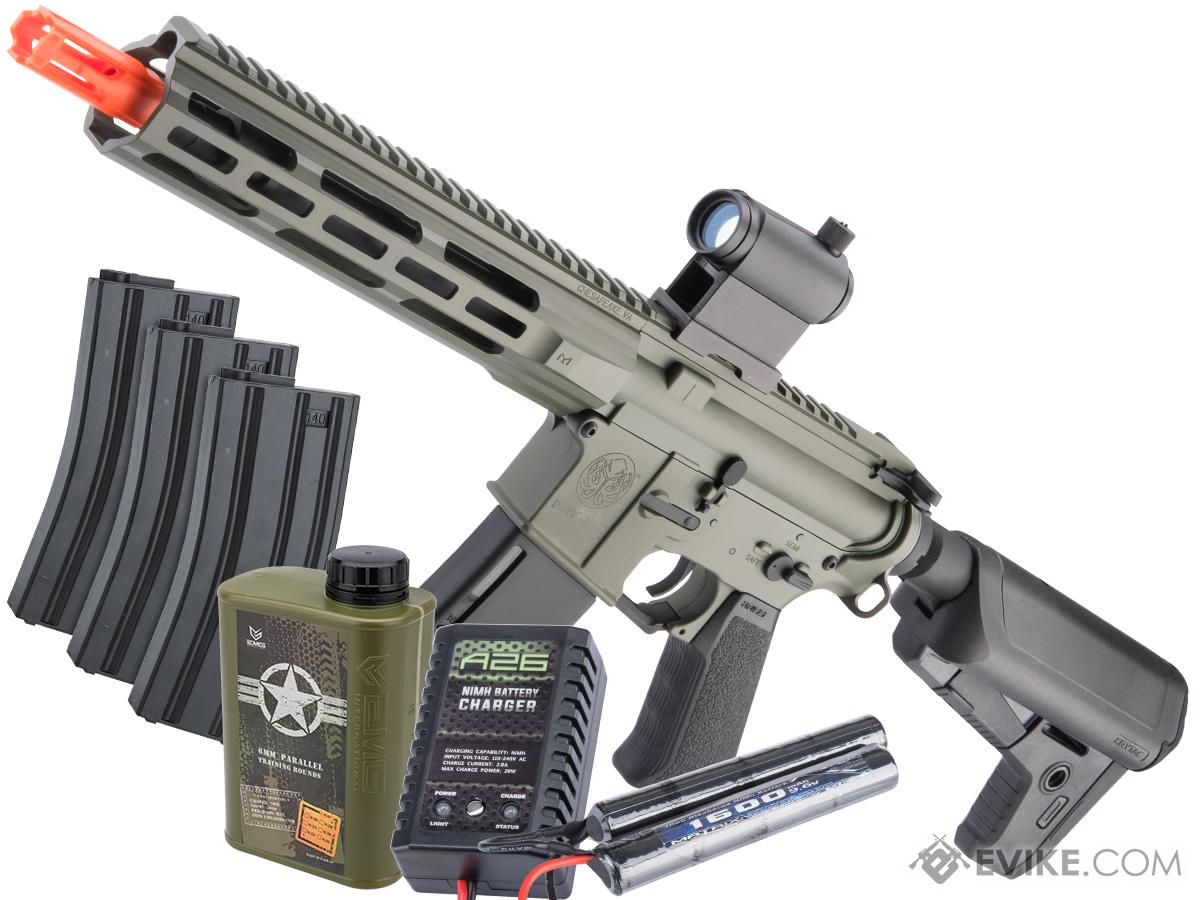 Krytac Alpha CRB Airsoft AEG Rifle (Package: Foliage Green / Go Airsoft  Package), Airsoft Guns, Airsoft Electric Rifles -  Airsoft  Superstore