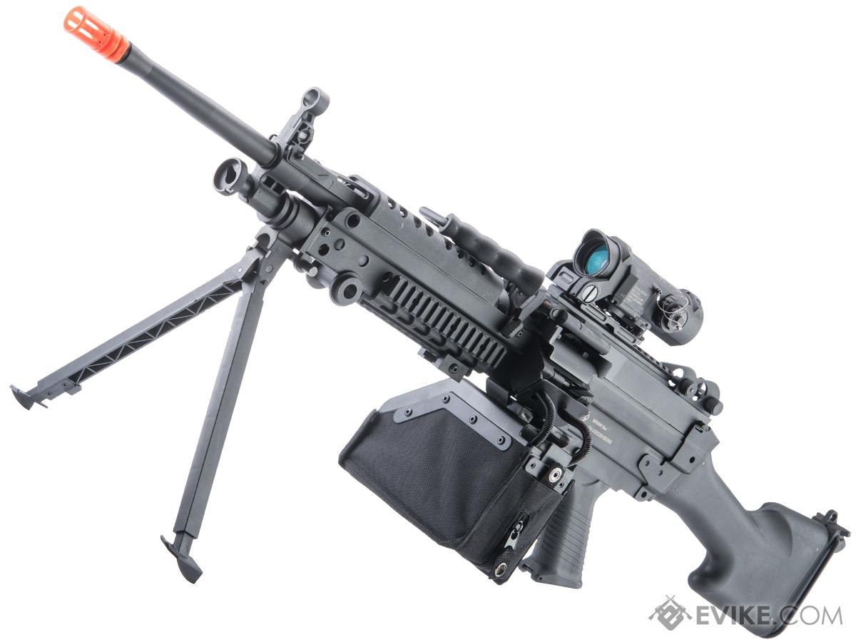 Cybergun FN Licensed M MINIMI Featherweight Airsoft Machine Gun Model M E