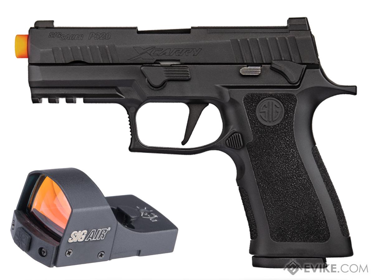 SIG Sauer ProForce P320 XCARRY Airsoft GBB Pistol (Model: Black 