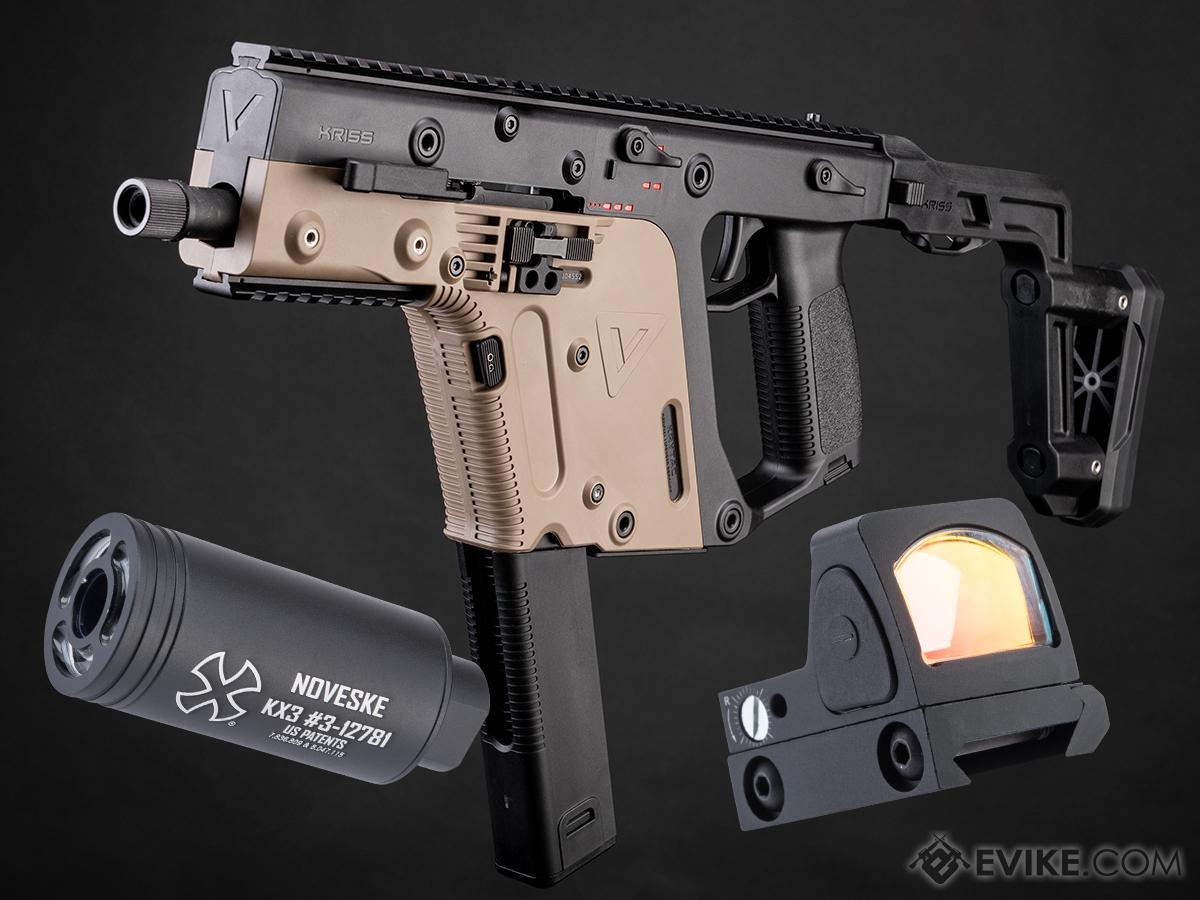 Krytac KRISS Vector Gas Blowback Airsoft GBB SMG (Color: Two-Tone / Skirmisher Package)