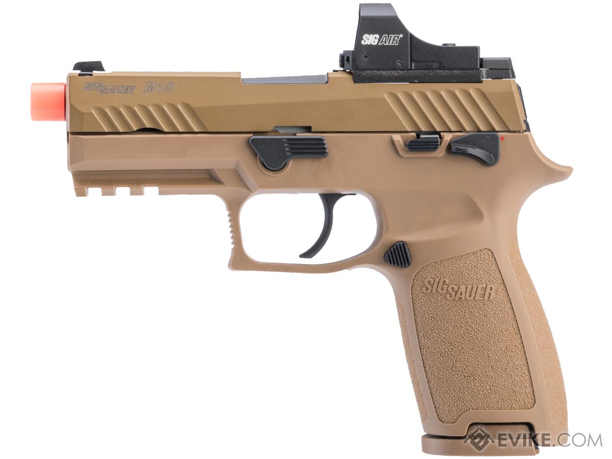 SIG Sauer ProForce P320 M18 MHS Airsoft GBB Pistol (Model: Tan / Green ...