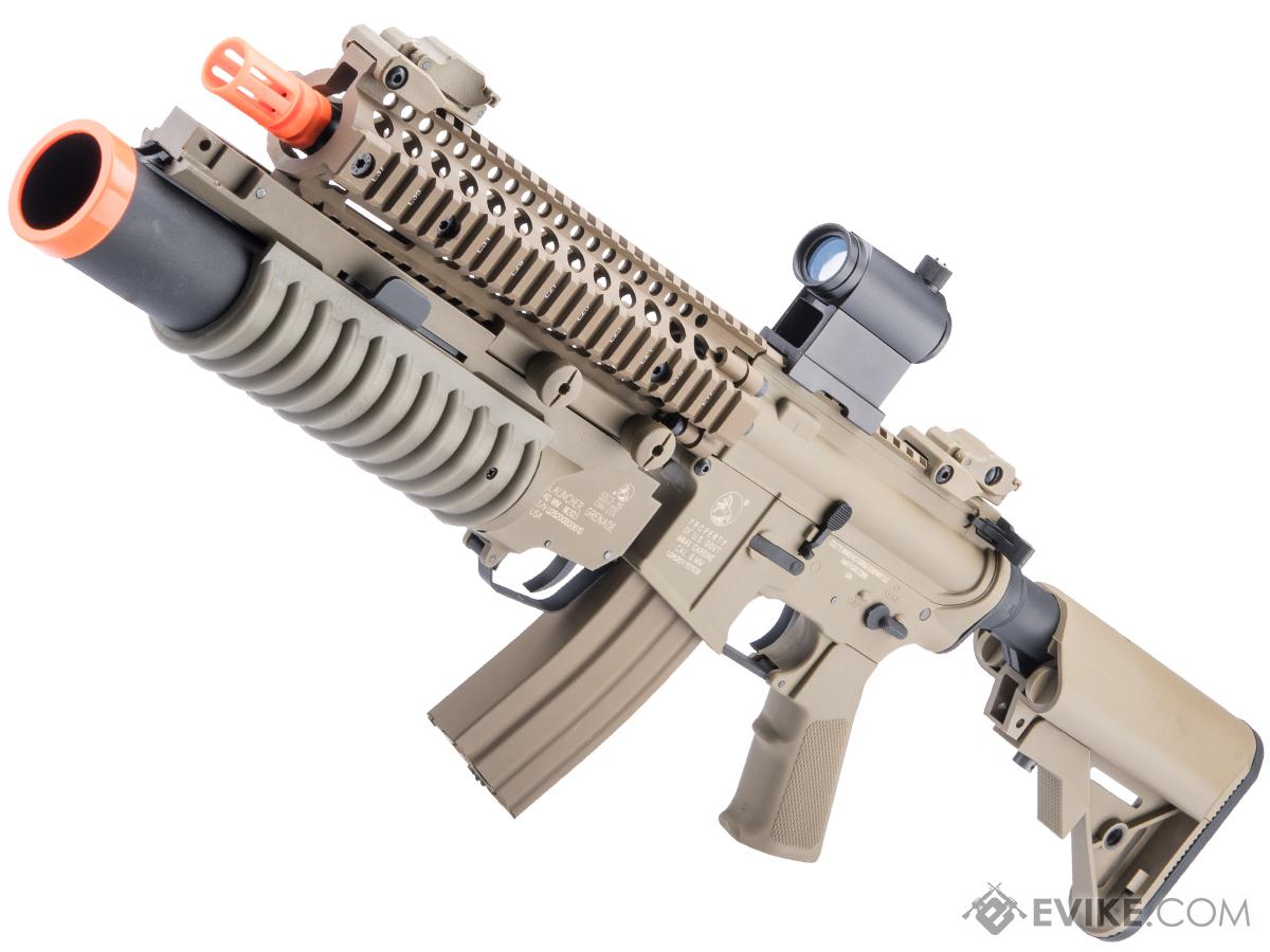 Cybergun Licensed Colt Sportsline M4 AEG Rifle w/ G3 Micro-Switch Gearbox  (Model: Daniel Defense 9 MK18 / Tan / M203 Package), Airsoft Guns, Airsoft  Electric Rifles -  Airsoft Superstore