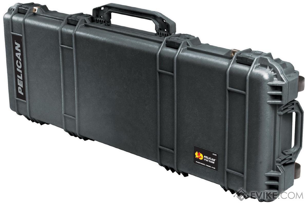 Pelican 1720 WL/WF w/ Foam Long Rifle Case w/ Wheels (Color: Black)