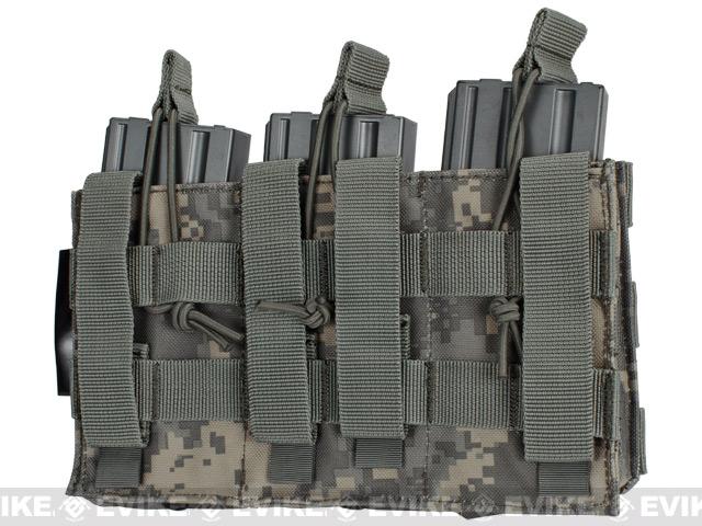 Phantom MOLLE Pouches - Tactical Open Top Triple AR / M4 / M16 Mag ...