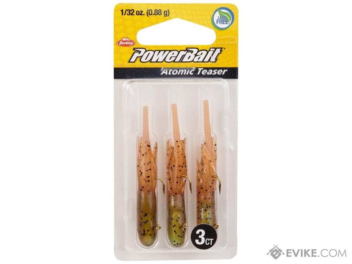 Berkley PowerBait Pre-Rigged Atomic Teasers (Color: Caramel Apple / 1/32  oz), MORE, Fishing, Jigs & Lures -  Airsoft Superstore