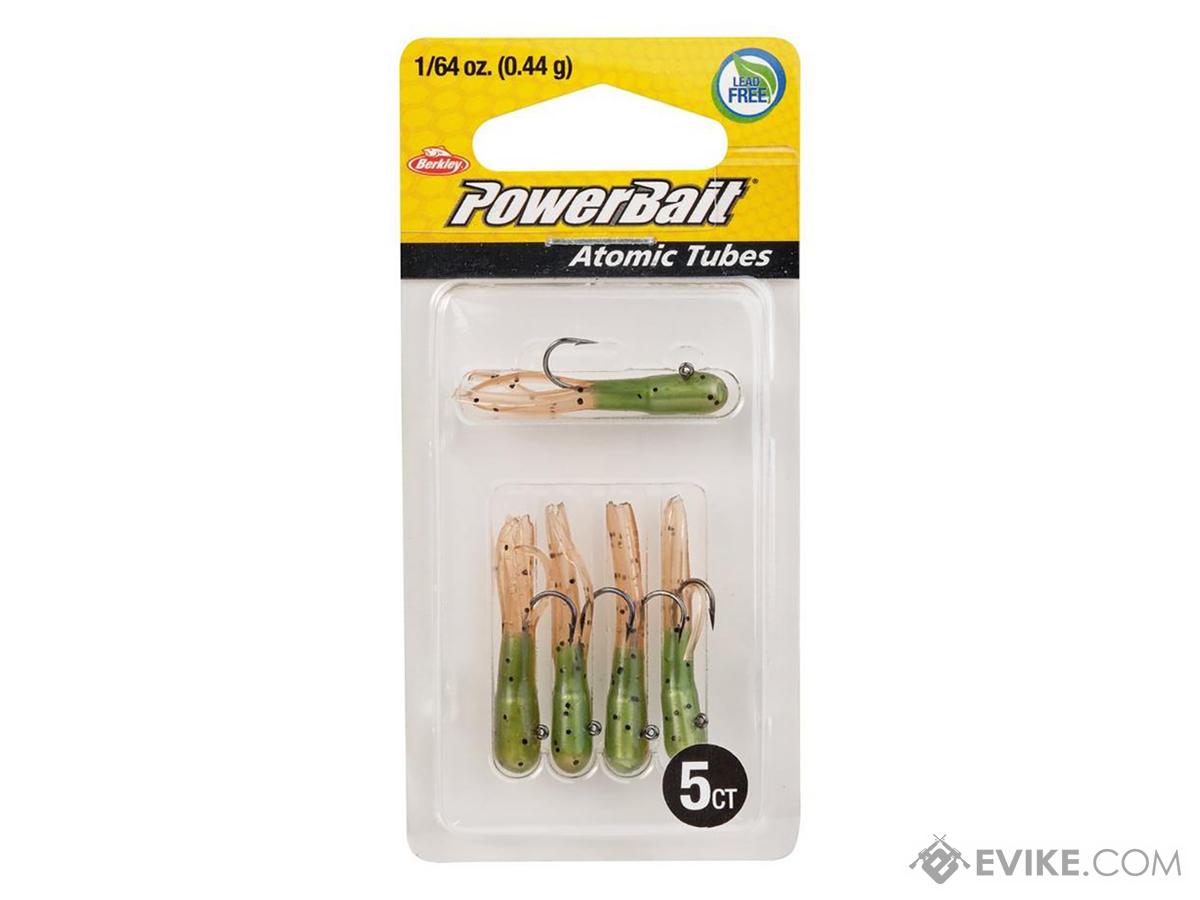 Berkley PowerBait Pre-Rigged Atomic Tubes (Color: Grasshopper / 1/64 oz),  MORE, Fishing, Jigs & Lures -  Airsoft Superstore