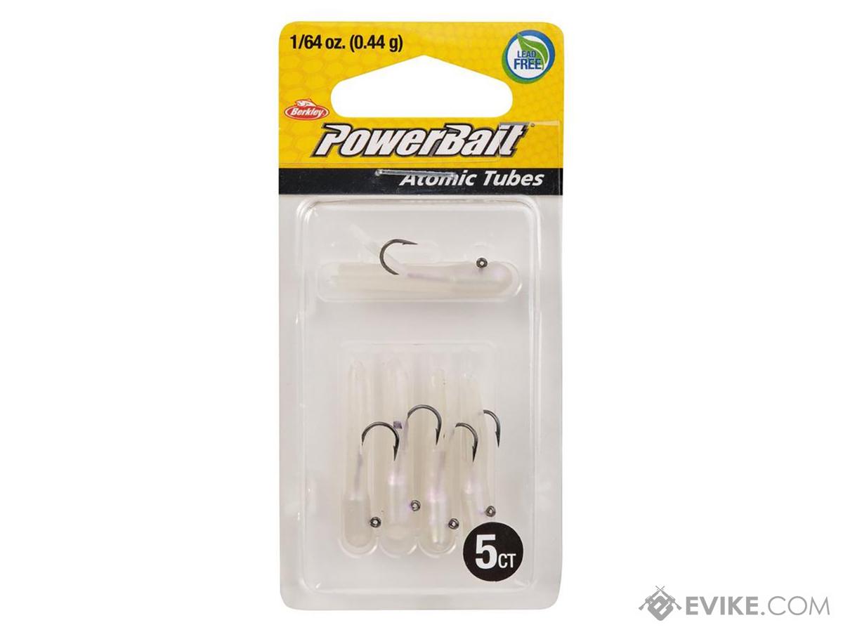 Berkley PowerBait Pre-Rigged Atomic Tubes (Color: Pearl / 1/64 oz), MORE,  Fishing, Jigs & Lures -  Airsoft Superstore