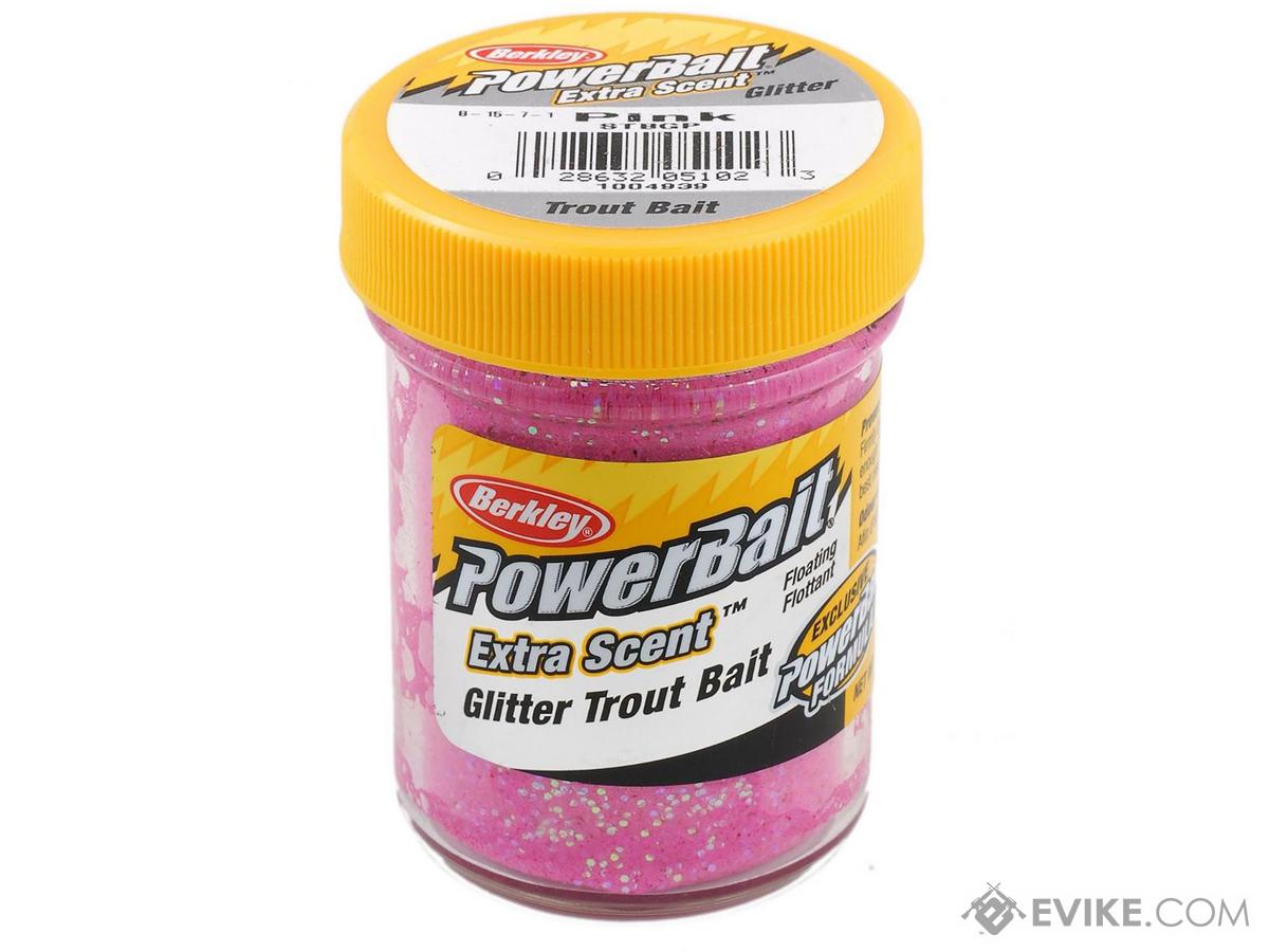Berkley PowerBait Trout Bait (Type: Glitter / Pink / Extra Scent)