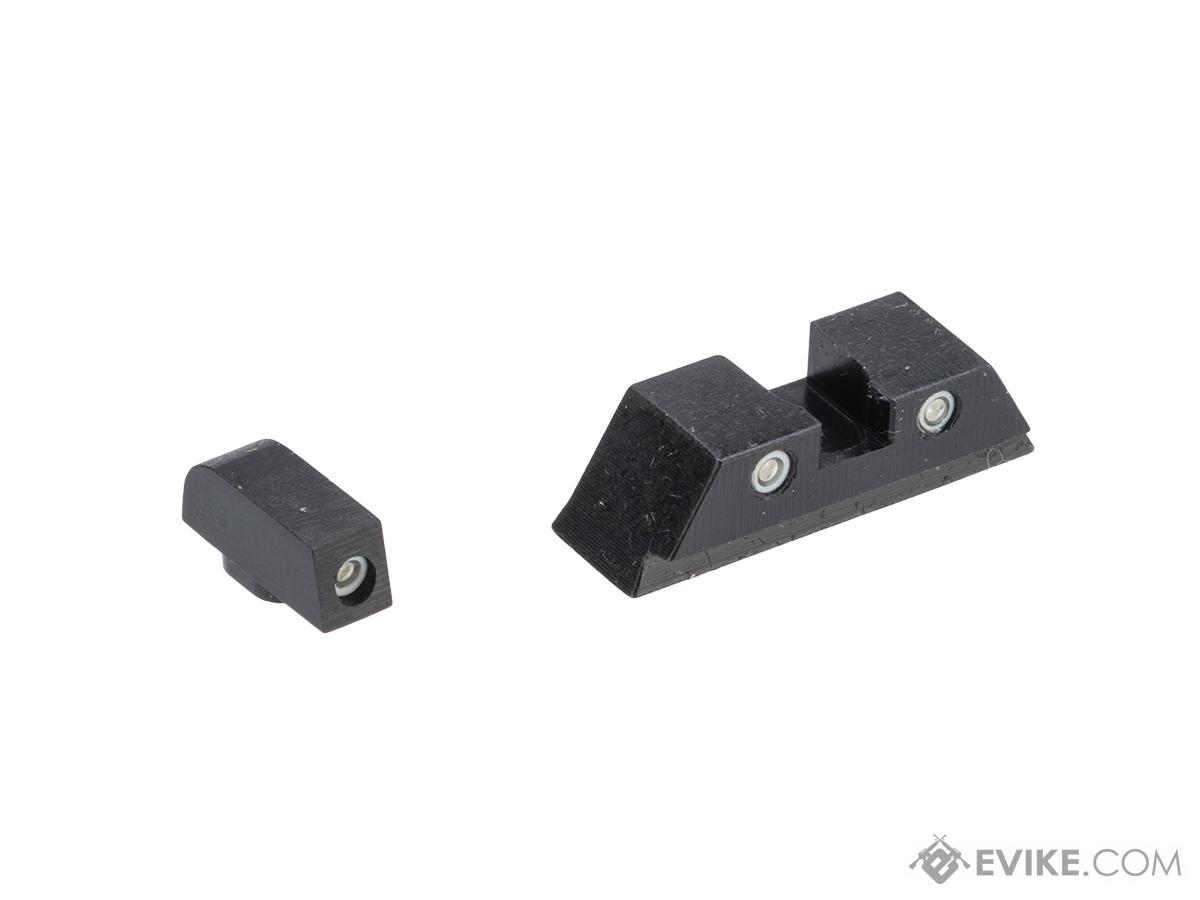 Pro-Arms Steel Sight Set w/ Tritium for GLOCK Series Airsoft