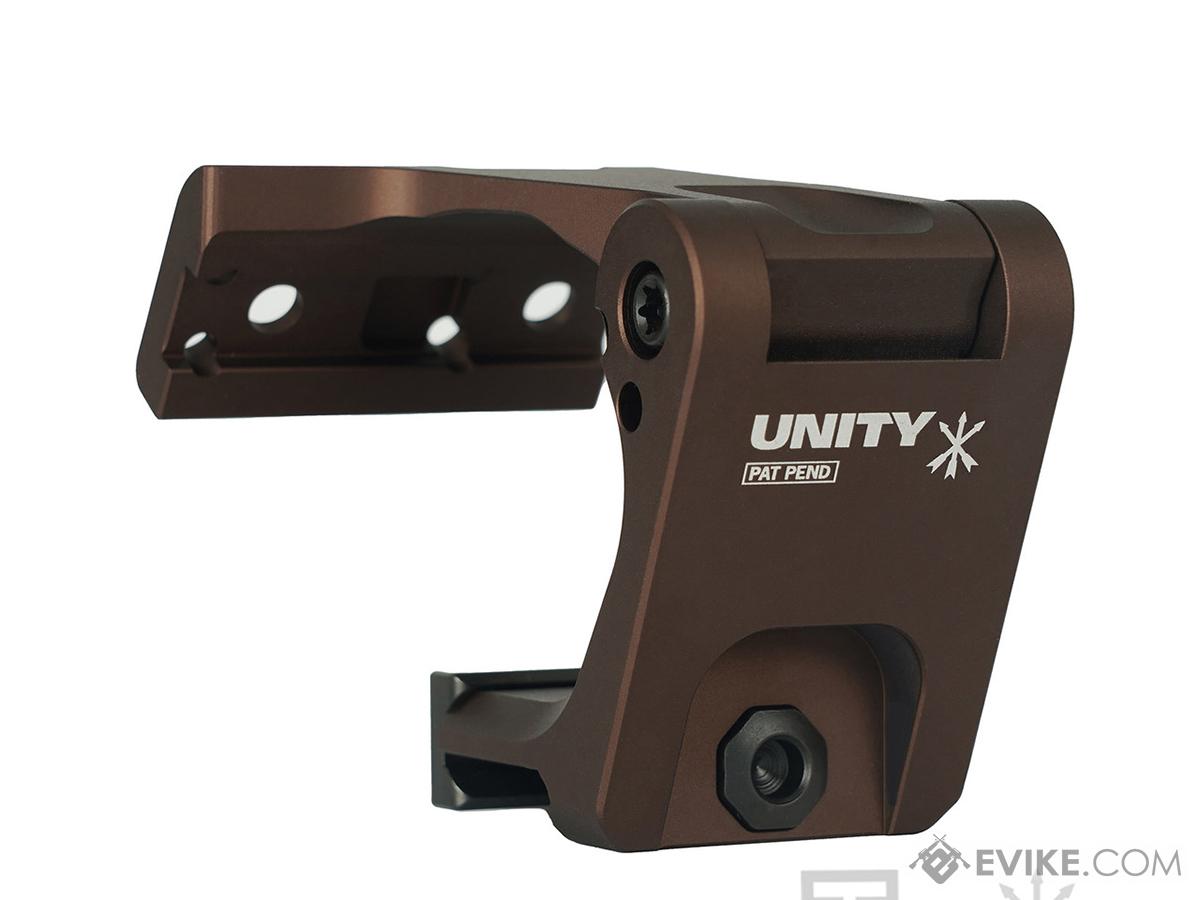 PTS Unity Tactical Licensed FAST FTC OMNI Magnifier Mount (Color: Flat Dark Earth)