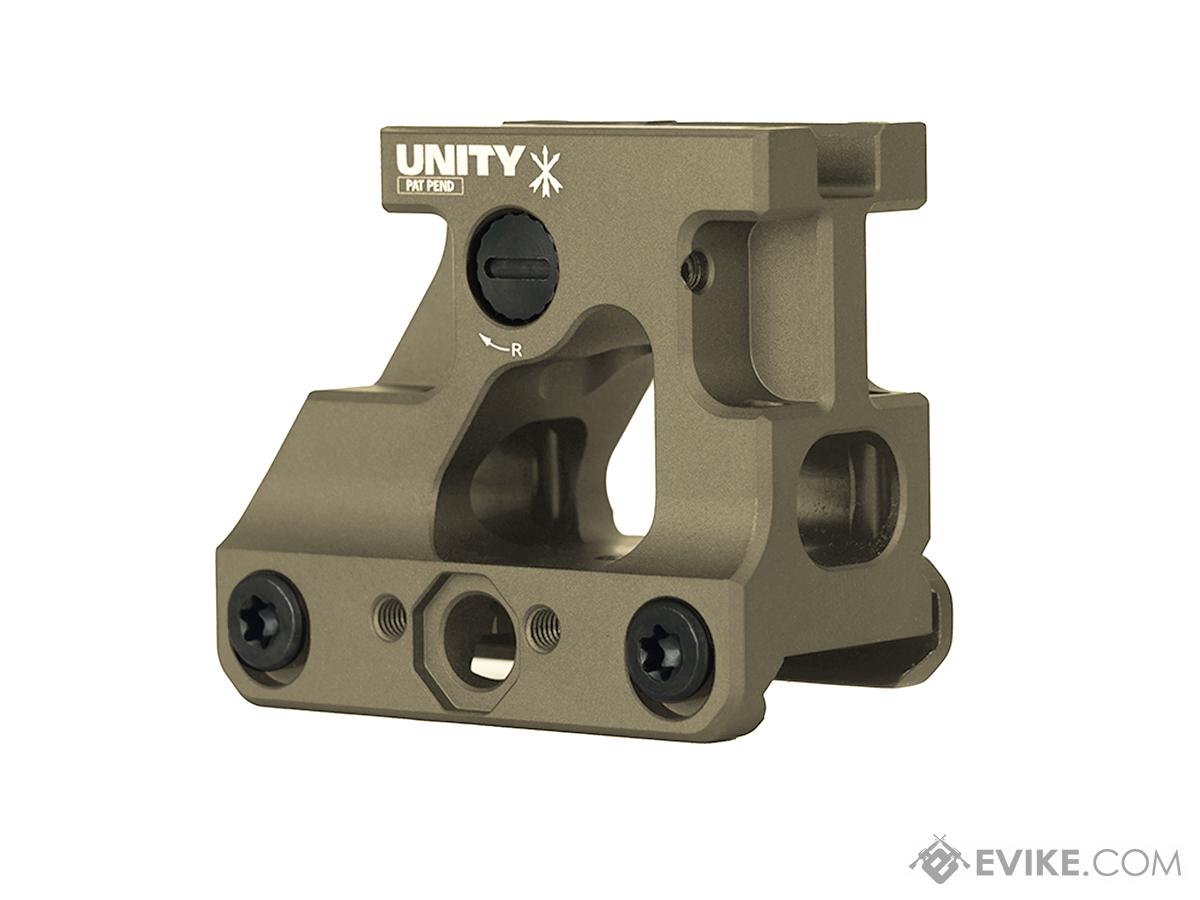 PTS Unity Tactical Licensed FAST MRO Footprint Red Dot Mount (Color: Flat Dark Earth)