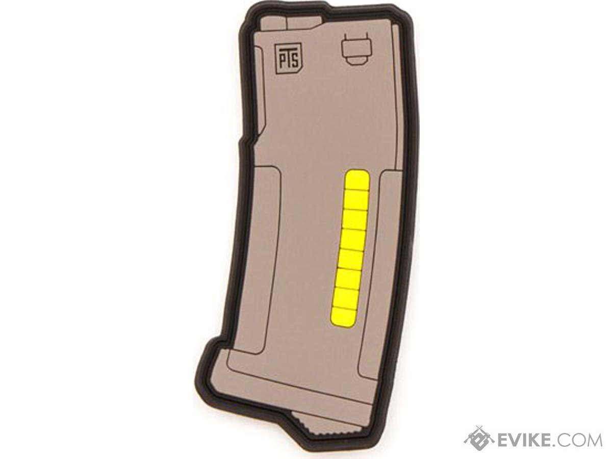 PTS PVC IFF Hook and Loop EPM Patch (Color: Tan)