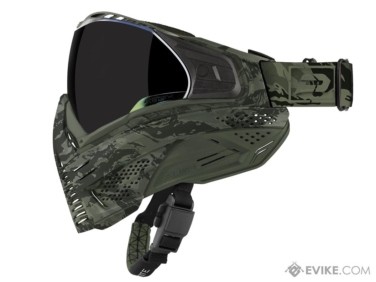 Push Paintball Unite Goggles for Airsoft / Paintball (Model: Olive Camo / Standard)