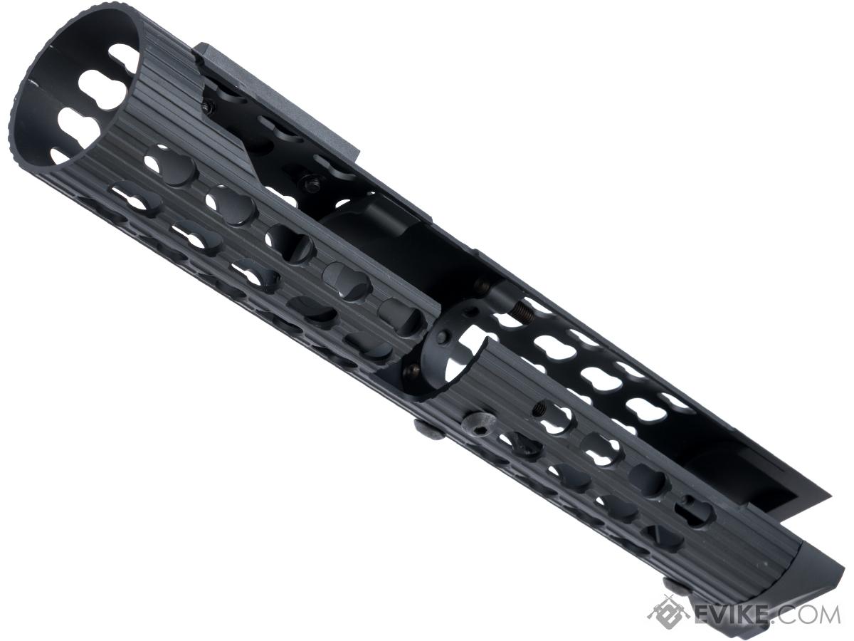 Raptor TWI Tubular Keymod Handguard for AK Airsoft AEG Rifles (Model: Black  / VS-25 / Carbine Length), Accessories & Parts, External Parts, AK External  Parts, AK Modular Railed Handguards - Evike.com Airsoft Superstore