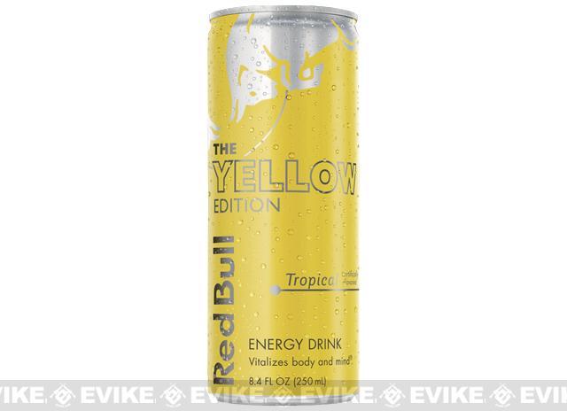 Red Bull Energy Drink (Model: Yellow Edition / 8.4oz)