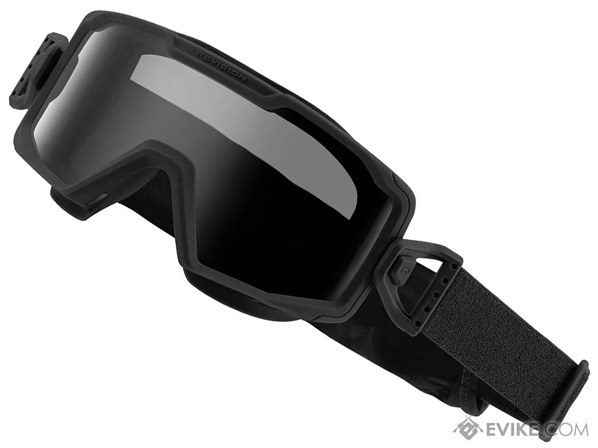 Revision MerlinHawk Ballistic Goggle Basic Kit (Color: Black / Smoke Lens)