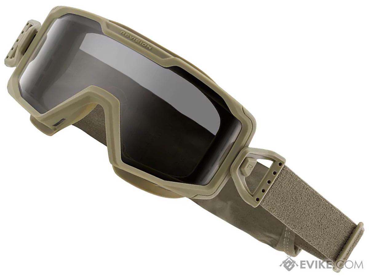 Revision MerlinHawk Ballistic Goggle Basic Kit (Color: Tan / Smoke Lens)