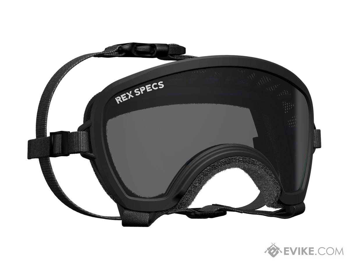 Rex Specs Small Wide Canine Goggles (Color: Black)