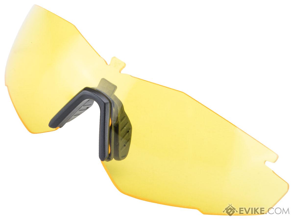 Revision Stingerhawk® Ballistic Eyewear Replacement Lens w/ Adjustable Nose Piece (Color: Yellow)