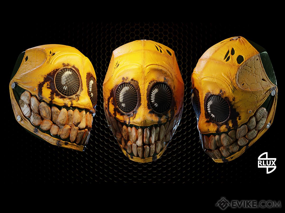 Download Evike Com R Custom Fiberglass Smiley Full Face Mask Color Yellow 2 Mesh Lens Tactical Gear Apparel Masks Custom Face Masks PSD Mockup Templates