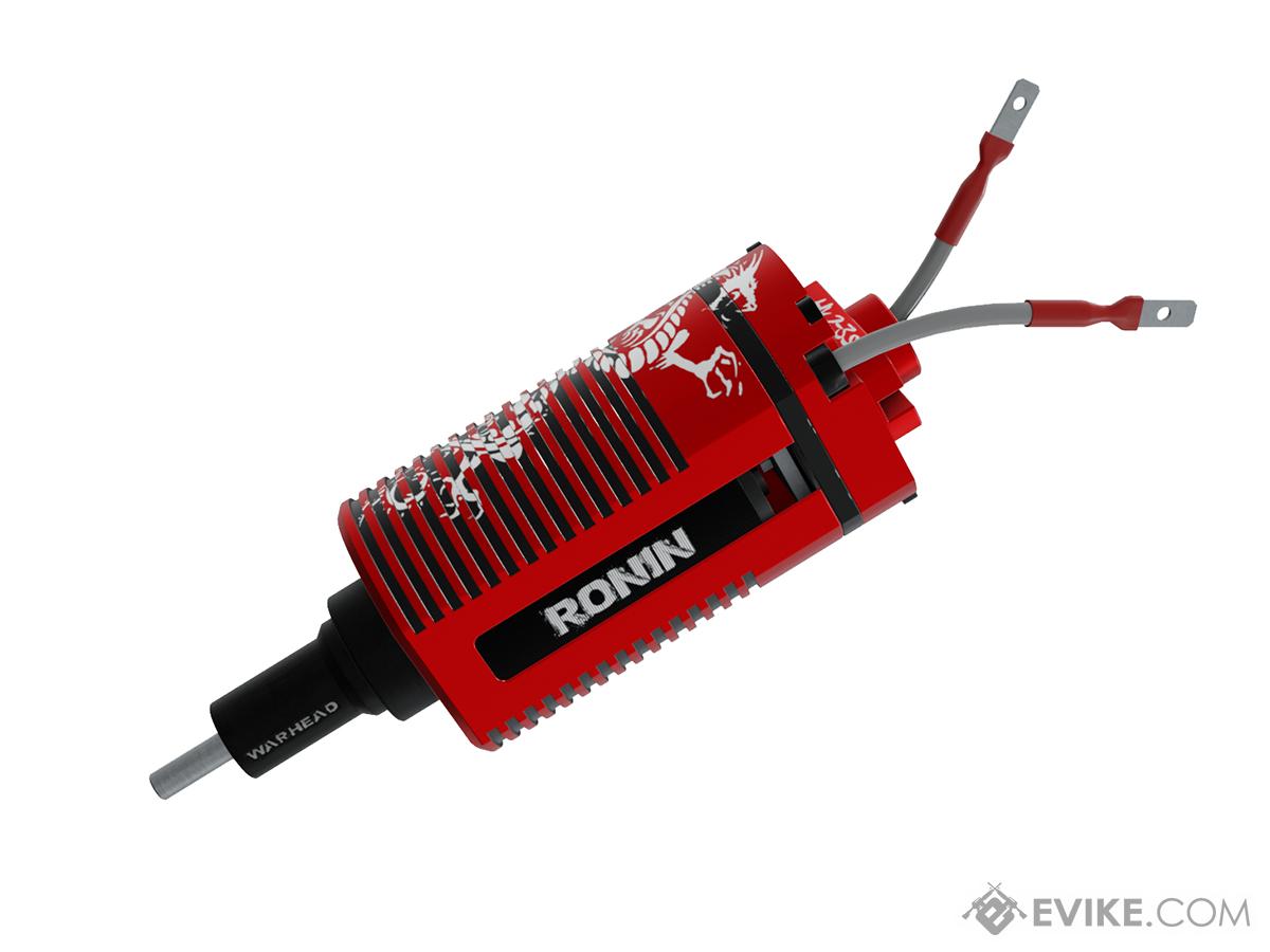 Warhead Industries RONIN Custom CNC Brushless Motor for Airsoft AEG (Model: Long Shaft / 31,000 RPM)