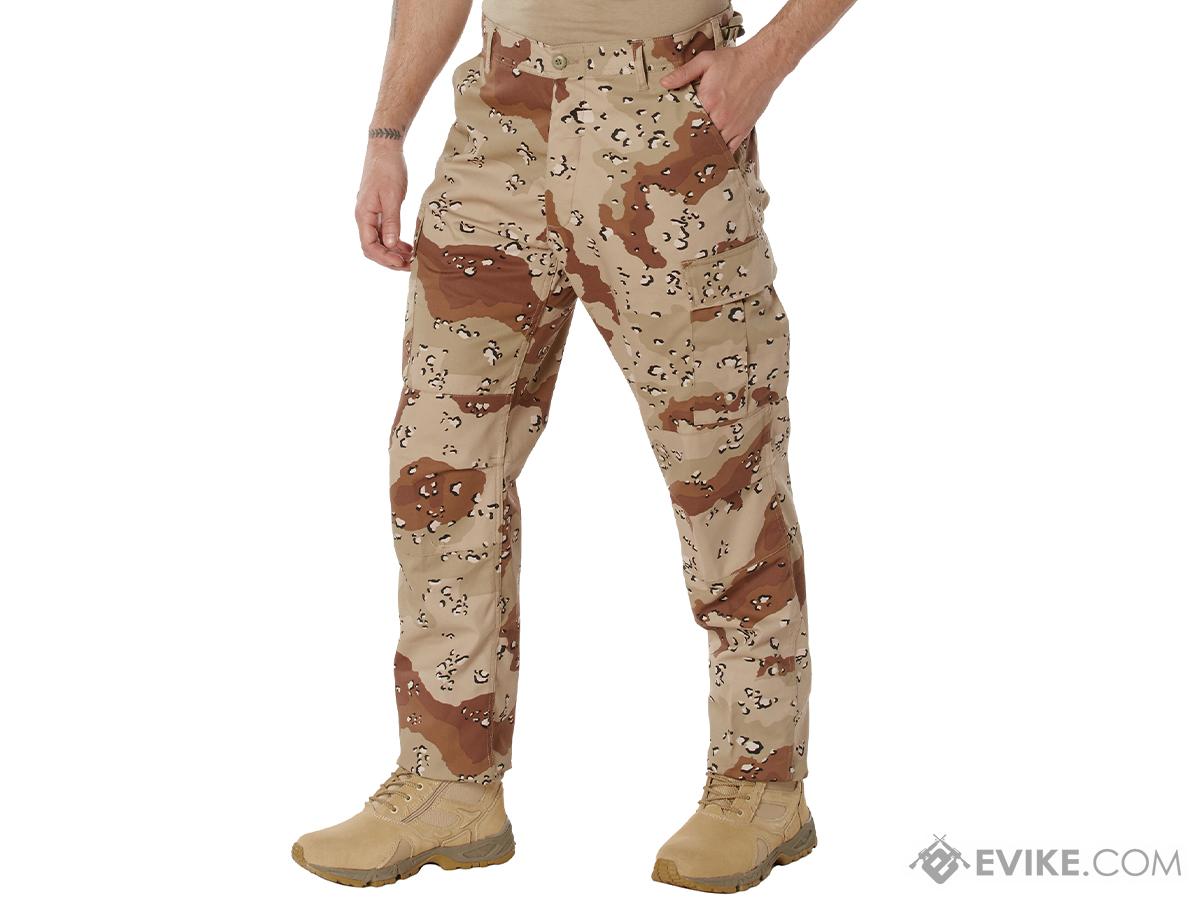 Rothco Camo Tactical BDU Pants (Color: 6 Color Desert / X-Large