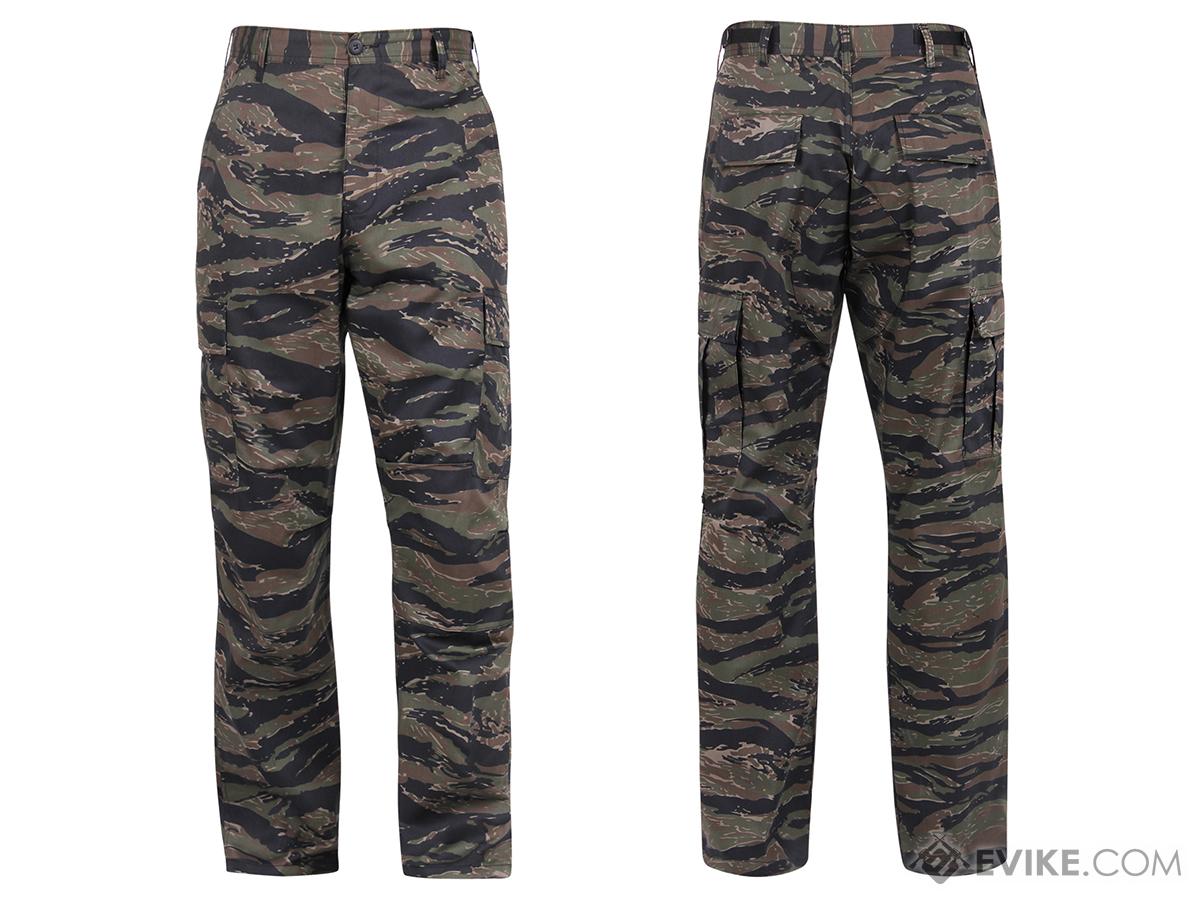 Rothco Camo Tactical BDU Pants (Color: Tiger Stripe / Large)