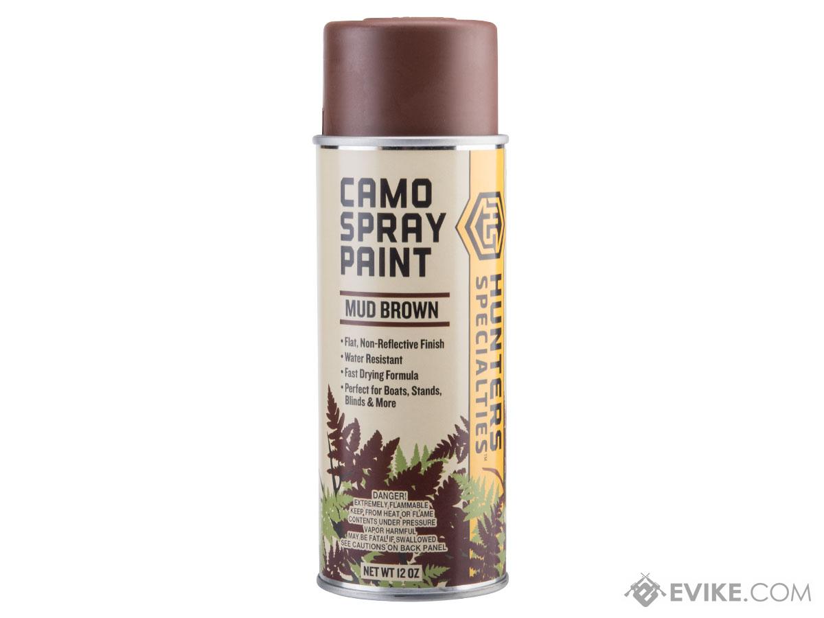 Hunter's Specialties Enamel Camo Spray Paint Kit with Leaf Stencil 