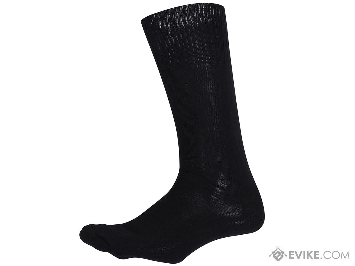 Rothco G.I. Type Cold-Weather Cushion Sole Socks (Color: Black / 1 Pair)