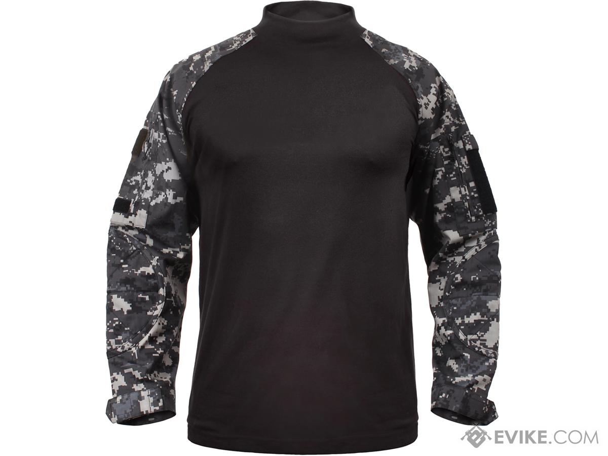 Rothco Tactical Airsoft Combat Shirt (Color: Subdued Urban Digital ...