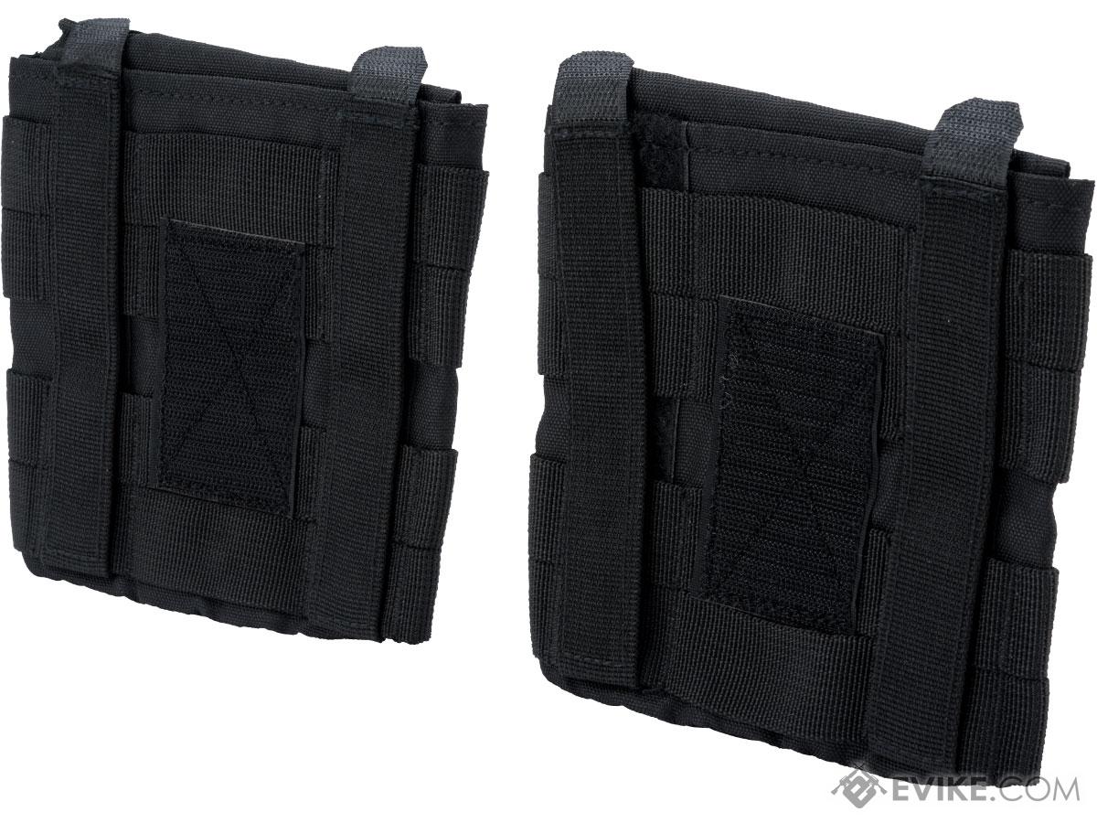 Rothco Side Armor Pouch Set (Color: Black)