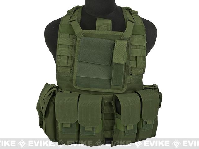 Matrix Special Operations RRV Style Chest Rig (Color: OD Green ...