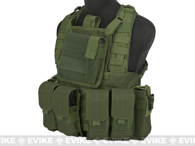 Matrix Special Operations RRV Style Chest Rig (Color: OD Green ...