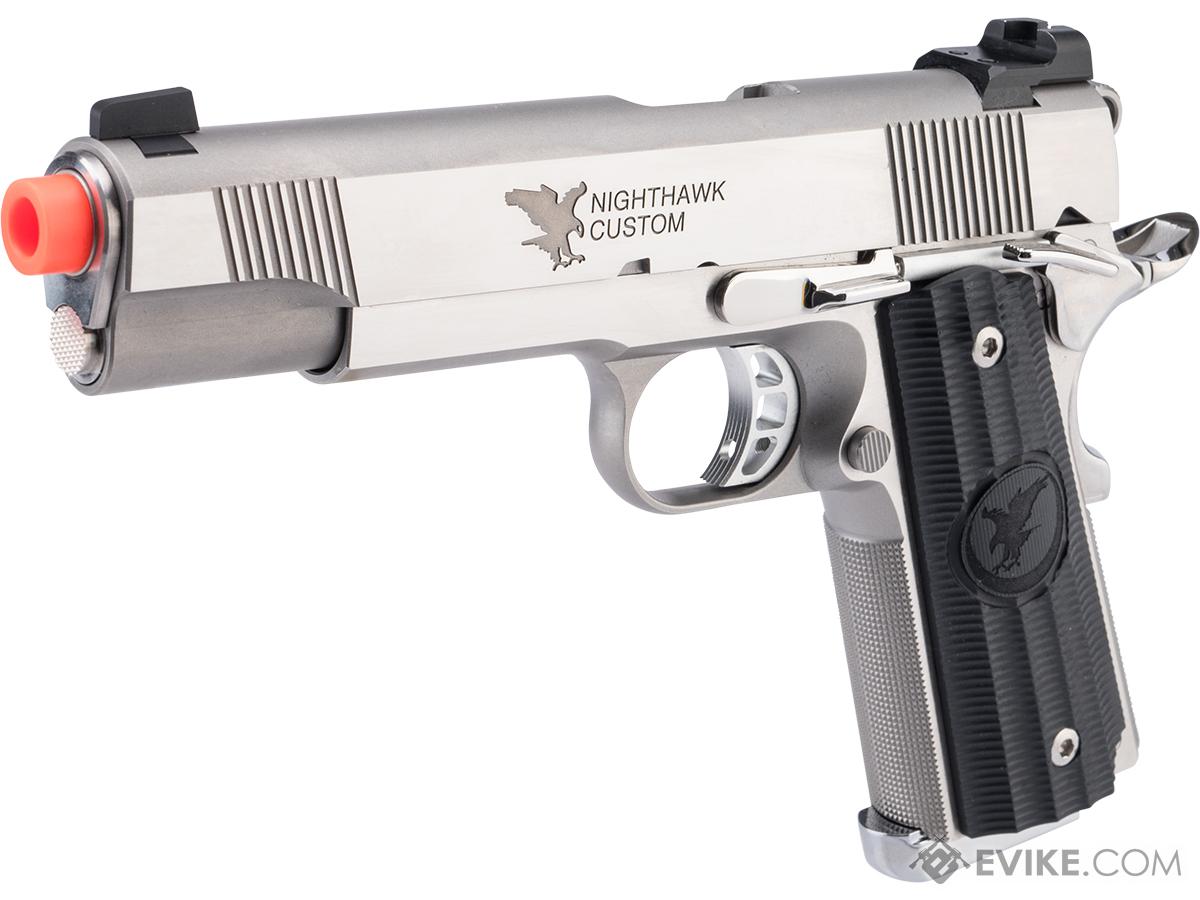 RWA Limited Edition Nighthawk Custom GRP Stainless Steel CO2 Airsoft Pistol