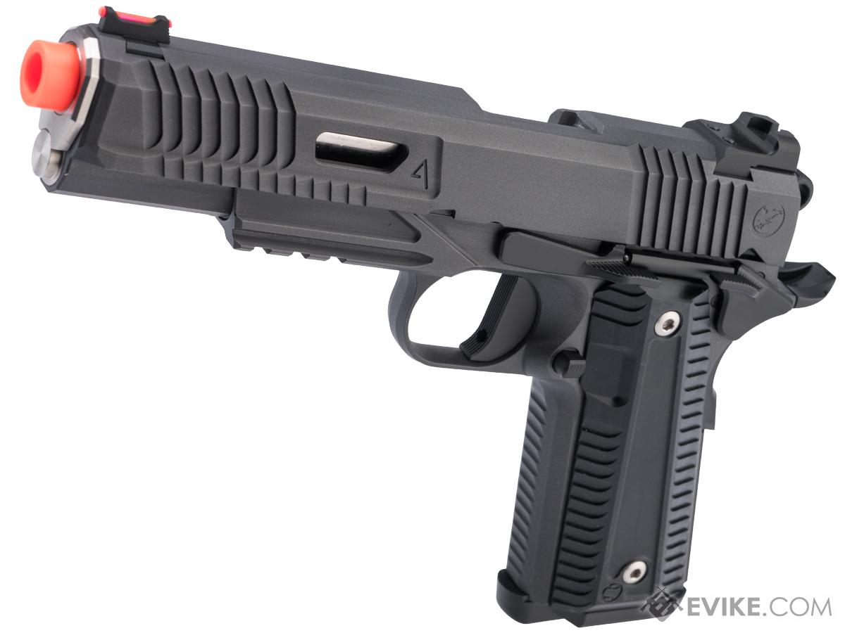 RWA Nighthawk Custom AGENT 2 Gas Blowback Airsoft Pistol (Color: Cerakote NHC Smoke)