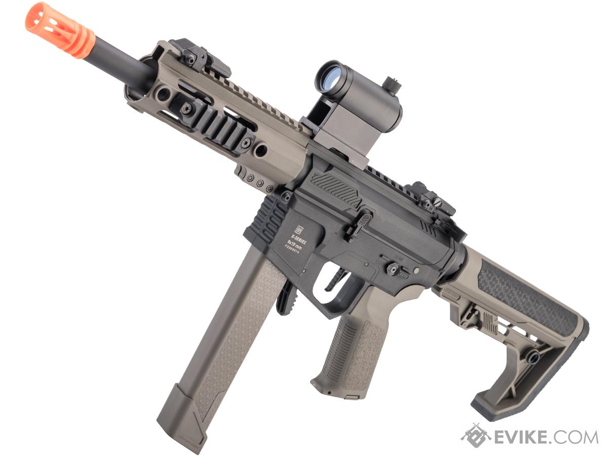 Specna Arms X-Series FLEX ETU Airsoft AEG Submachine Gun w/ HAL MOSFET (Color: Olive Drab)