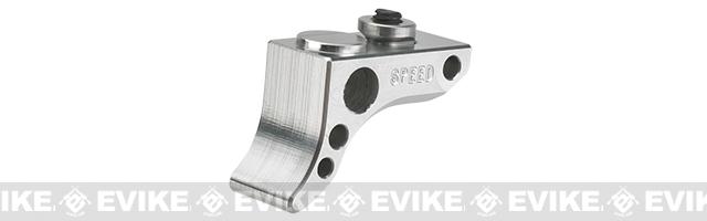 SPEED Airsoft KeyMod Front Stop Curved (Color: Silver)