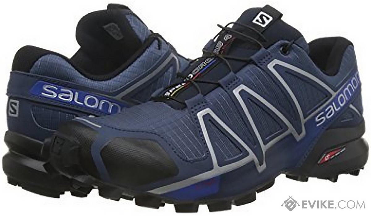 Salomon SpeedCross 4 Forces Running Shoes - Slate Blue (Size: 9 ...