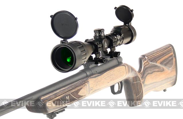 UTG 1" 3-9X50 AO True Hunter IE Scope w/Zero Locking/Reset WE, Rings & Sunshade, Accessories ...