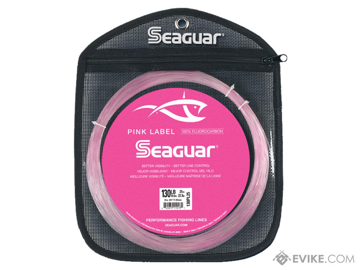 Seaguar Pink Label Big Game 100% Fluorocarbon Leader Material (Test: 100lb)