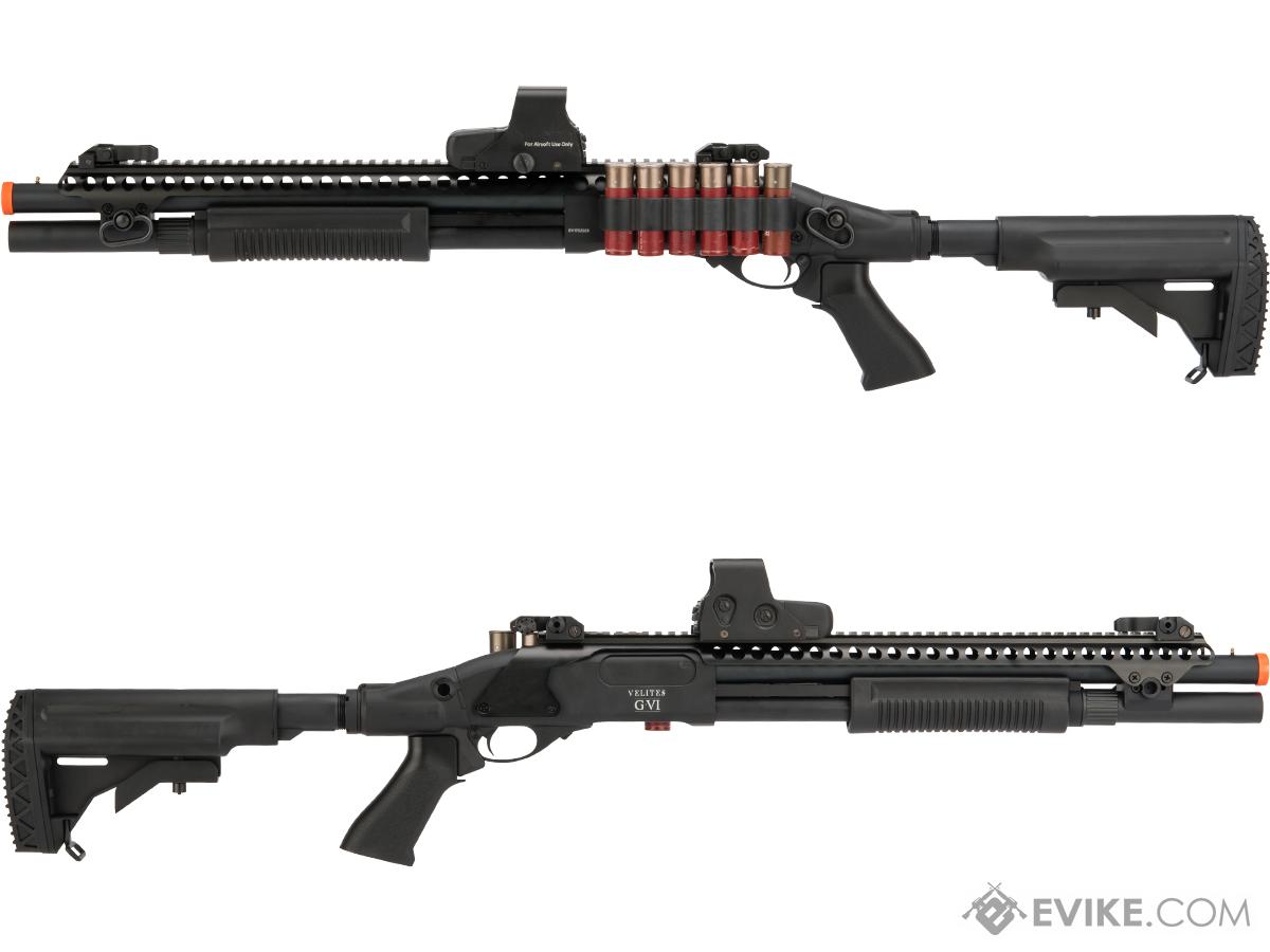 Secutor Arms Velites Gas Powered Airsoft Shotgun (Model: G-VI / Black ...