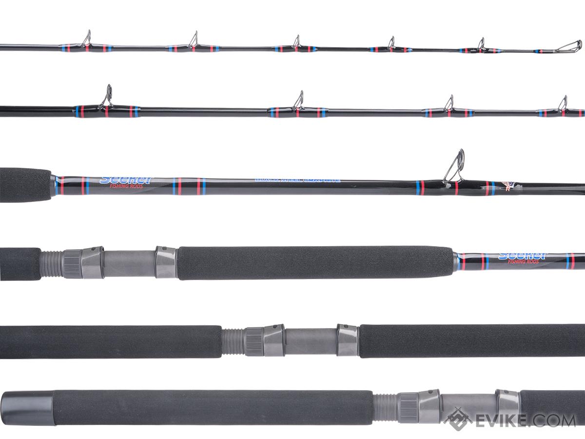 Seeker Black Steel Graphite Fishing Rod (Model: Jig & Bait / G 6465-6  1/2'), MORE, Fishing, Rods -  Airsoft Superstore