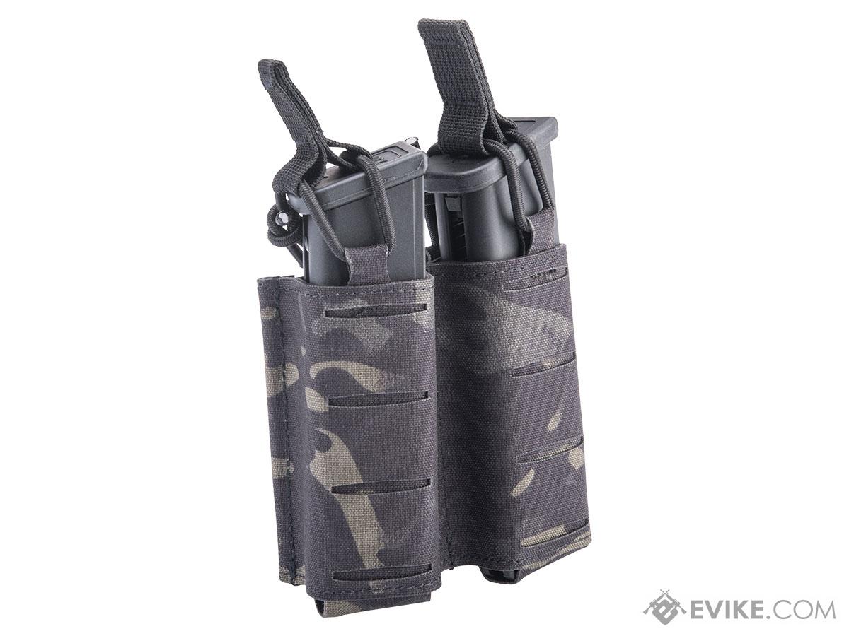 Sentry Staggered Column Double Pistol Magazine Pouch (Color: Multicam Black)