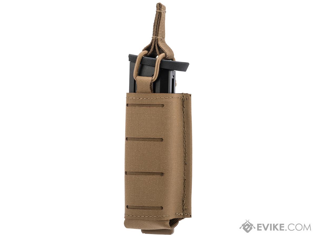 Sentry Staggered Column Single Pistol Magazine Pouch (Color: Coyote Brown)