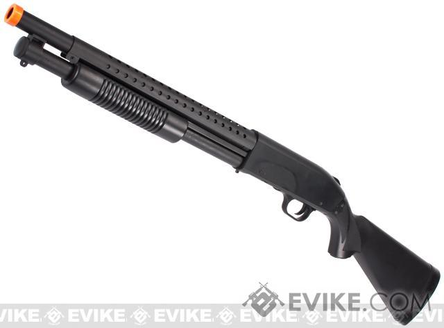 Réplique Airsoft Fusil à pompe Shotgun Swiss Arms Full Metal Crosse Mobile