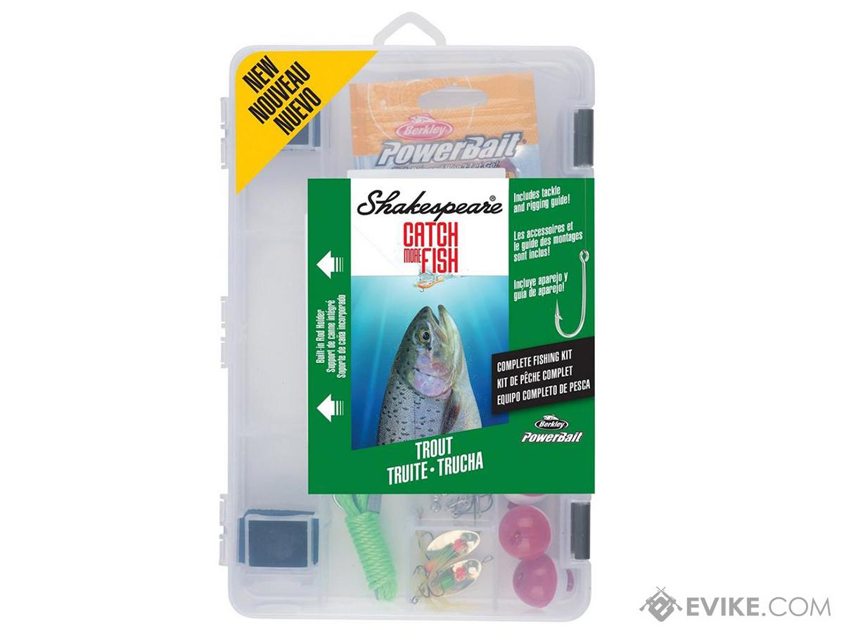 Shakespeare Catch More Fish™ Tackle Box Kit (Model: Trout), MORE, Fishing,  Box and Bags -  Airsoft Superstore