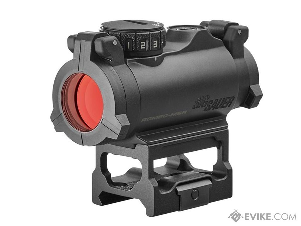 SIG Sauer ROMEO-MSR Compact 1x20mm Dot Sight w/ 2MOA Reticle (Color: Black / Red Reticle)