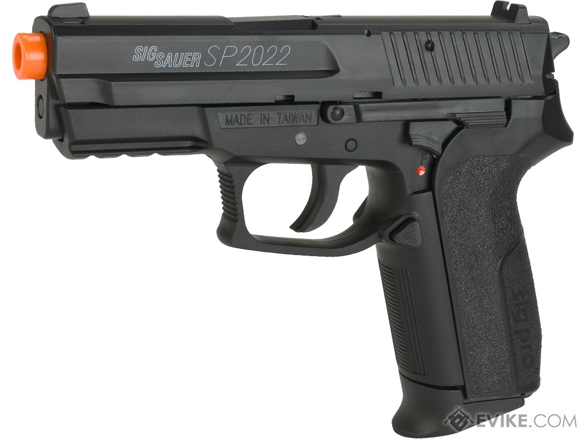 Swiss Arms Licensed SIG Sauer SP2022 CO2 Airsoft Gas Non-Blowback Pistol by KWC (Model: Standard)