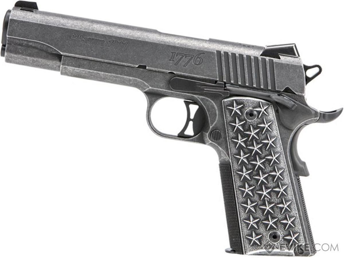 SIG Sauer We The People CO2 Powered 4.5mm 1911 Air Pistol (Package: Gun ...