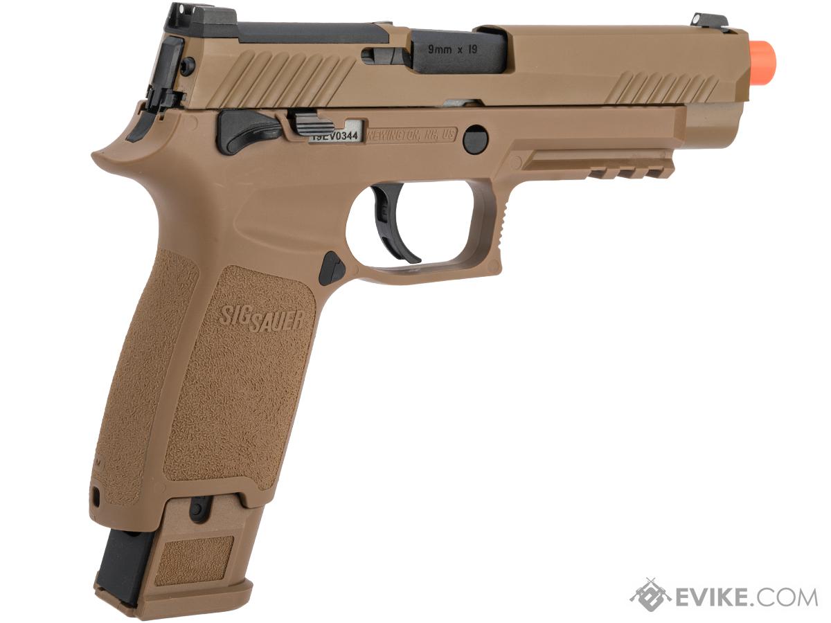 SIG Sauer ProForce P320 M17 MHS Airsoft GBB Pistol (Color: Tan